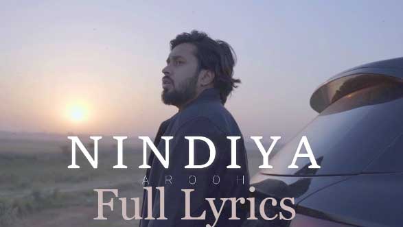 Nindiya Lyrics in English and Hindi by Arooh