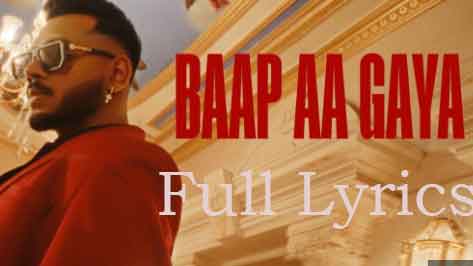 Baap Aa Gaya lyrics by King & RollRida