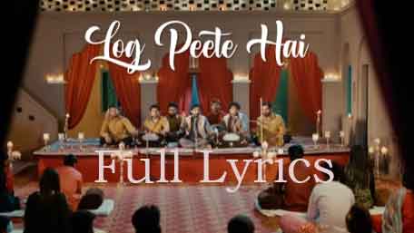 Log Peete Hain Lyrics by Master Saleem