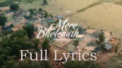 Mere Bholenath Lyrics by Manav