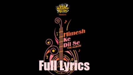 Saanson Main Lyrics by Himesh Reshammiya