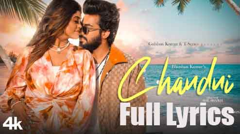 CHANDNI Lyrics by Sachet Tandon