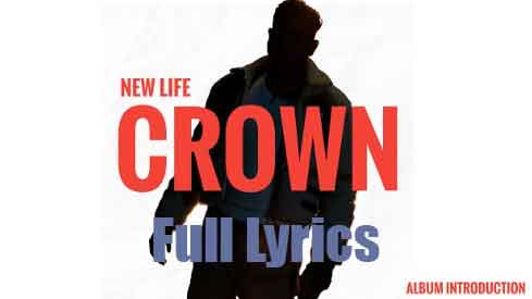 CROWN Lyrics in English by KING