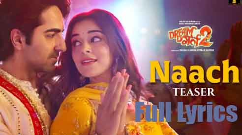 Naach Lyrics in English by Nakash Aziz